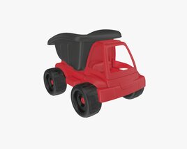 Toy Dump Truck 3D 모델 