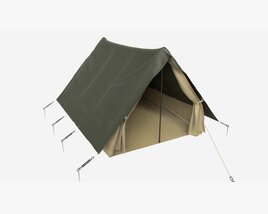 Camping Tent 01 3D-Modell