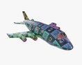 Plane Toy Modelo 3d