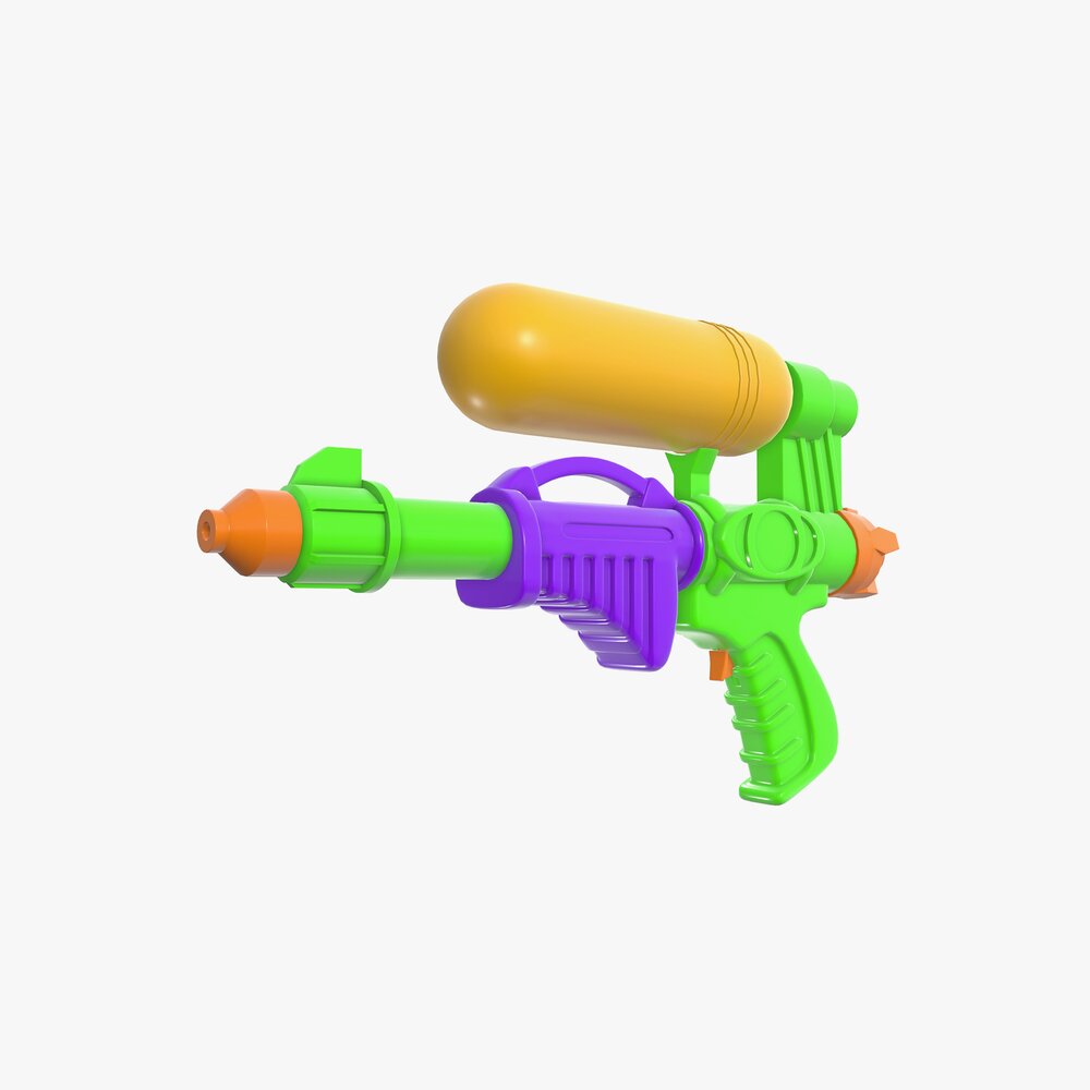 Water Gun Toy 3D model