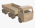 Truck Wooden 2 Modello 3D