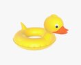 Swimming Ring Duck 3D 모델 
