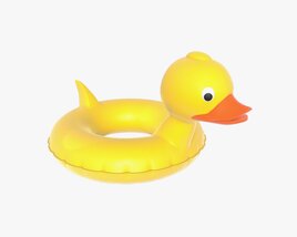 Swimming Ring Duck 3D-Modell