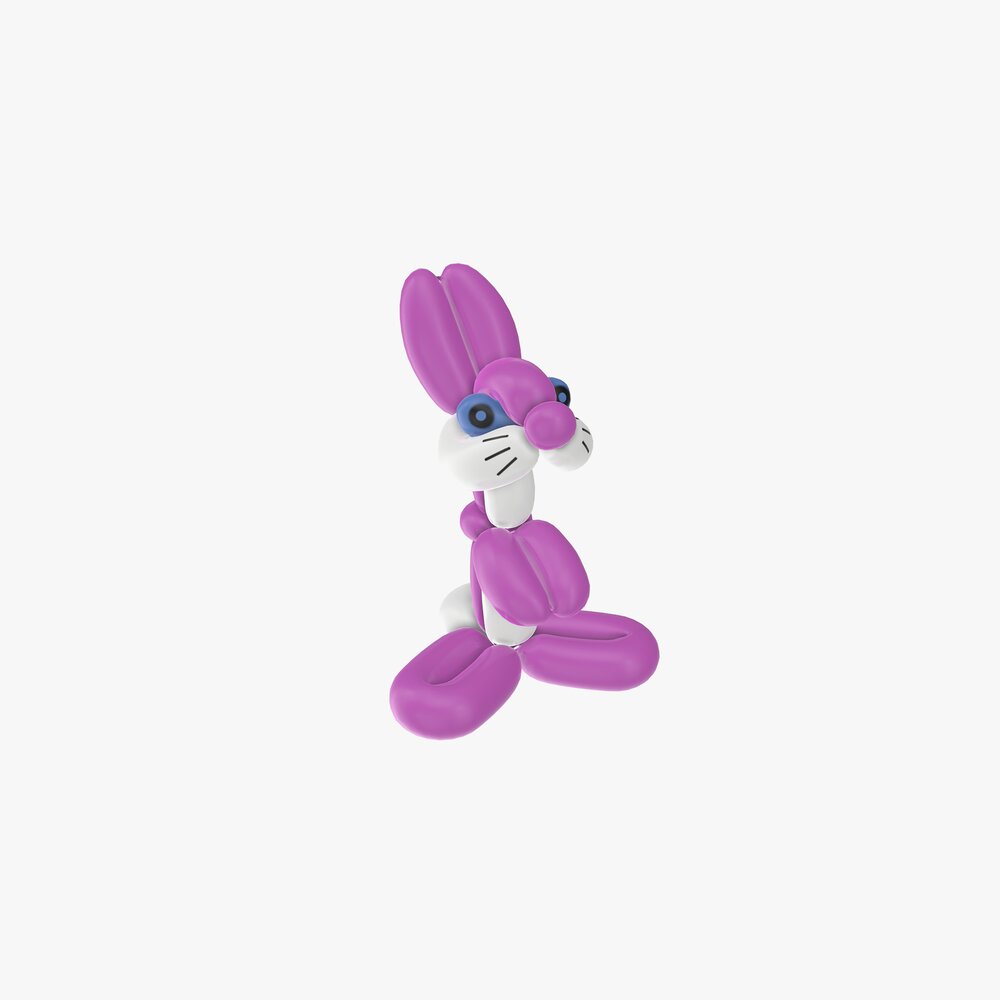 Balloon Bunny 3D model