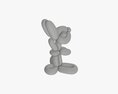 Balloon Bunny 3d model