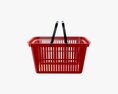 Plastic Shopping Basket 3d model