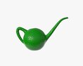 Watering Can Plastic Colored 3d model
