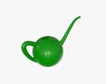 Watering Can Plastic Colored 3d model