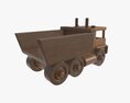 Truck Wooden Modello 3D
