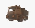 Truck Wooden 3D-Modell