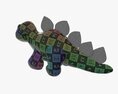 Dinosaur Plush Toy 3Dモデル