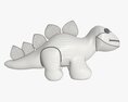 Dinosaur Plush Toy Modello 3D