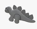 Dinosaur Plush Toy 3Dモデル
