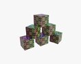 Developing Cubes 3D-Modell