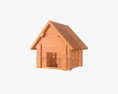 House Wooden Modello 3D