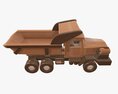 Truck Wooden 3 3D 모델 