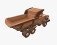 Truck Wooden 3 3D 모델 