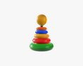 Pyramid Colored Toy 3D 모델 