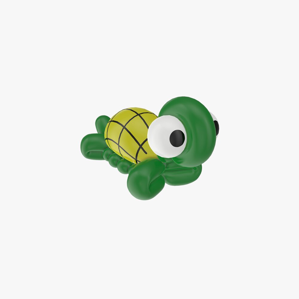 Balloon Turtle Modèle 3D