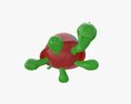 Turtle Toy 3D 모델 