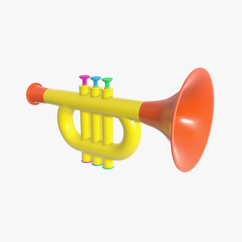 Trumpet Toy 3D-Modell
