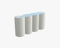 Paper Towel 4 Pack Medium 3D-Modell
