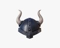 Warrior Helmet 01 3D 모델 
