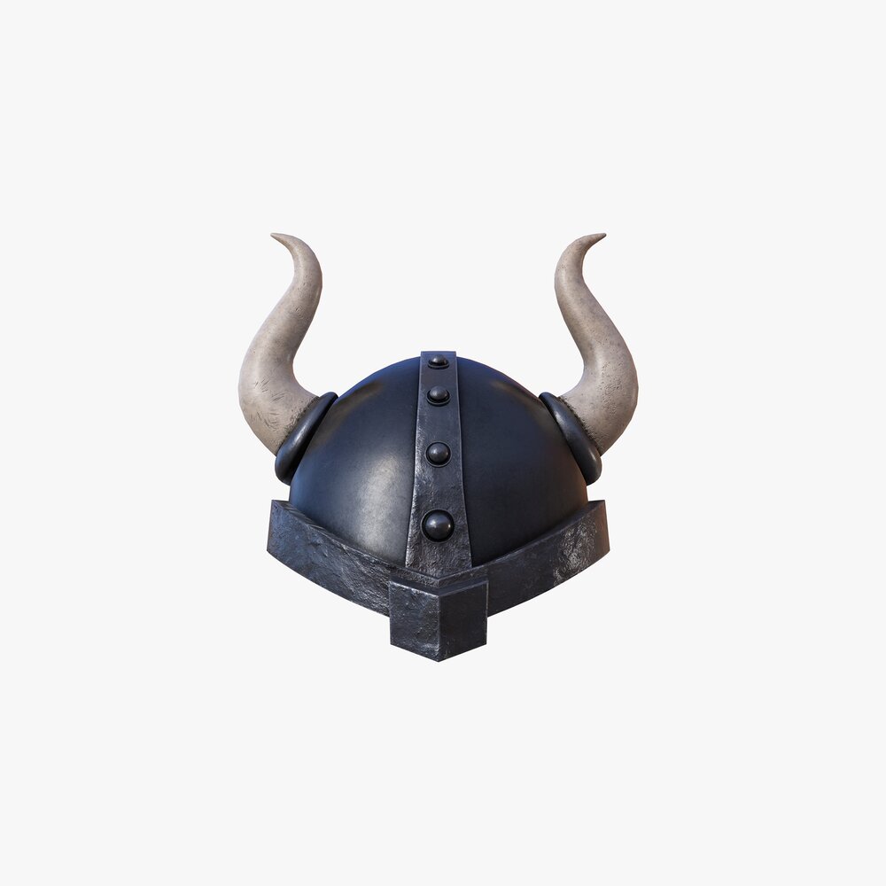 Warrior Helmet 01 3D model
