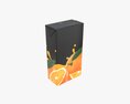 Juice Cardboard Box Packaging 2000ml 3D 모델 