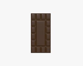 Chocolate Bar Brown 05 3D-Modell