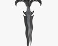 Dagger Fantasy 4 3d model