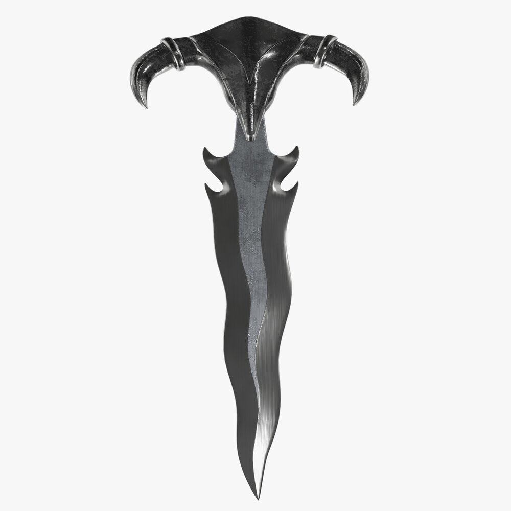 Dagger Fantasy 4 3D-Modell