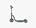 Scooter Childrens Colored 3D-Modell