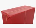 Cardboard Box Packaging Medium 3D модель
