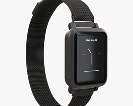Smart Watch 02 Closed 3D model