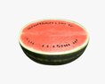 Watermelon Half 3d model
