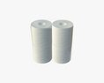 Toilet Paper 4 Pack Small 3D-Modell