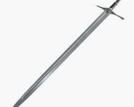 Long Sword Modelo 3d
