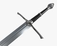 Long Sword Modello 3D