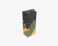 Juice Cardboard Box Packaging With Cap 1500ml 3D-Modell