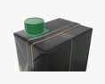 Juice Cardboard Box Packaging With Cap 1500ml 3D-Modell