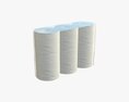 Paper Towel 3 Pack Medium 3d model