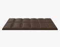 Chocolate Bar Brown 03 3d model