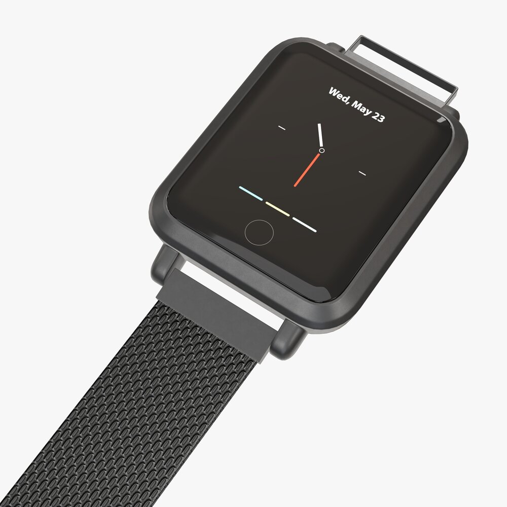 Smart Watch 02 Open Modèle 3D