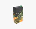 Juice Cardboard Box Packaging With Cap 2000ml 3D 모델 