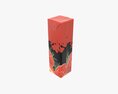 Juice Cardboard Box Packaging 1000ml Slim 3D-Modell