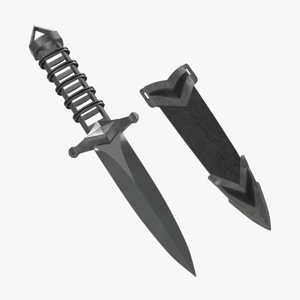 Dagger Fantasy 6 3D model