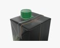 Juice Cardboard Box Packaging With Cap 1000ml 3d model