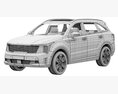 Kia Sorento 2024 3D 모델 