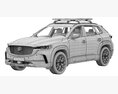 Mazda CX-50 3D модель seats